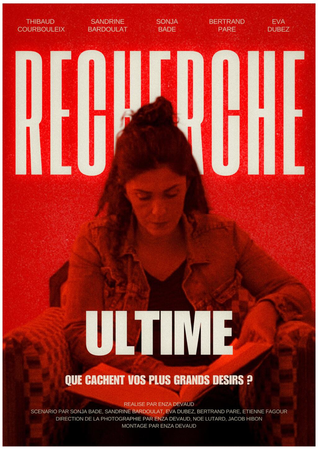 Filmposter for Recherche ultime